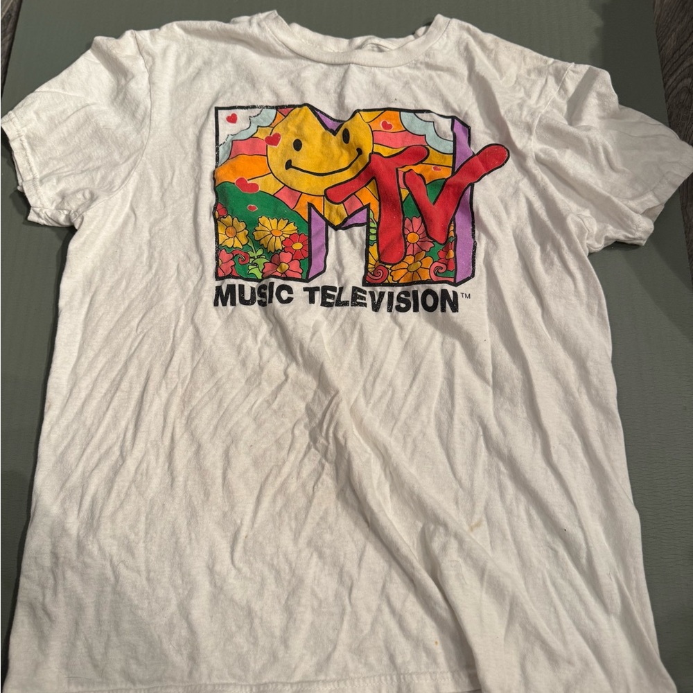 MTV Graphic Tee with Bold Colors